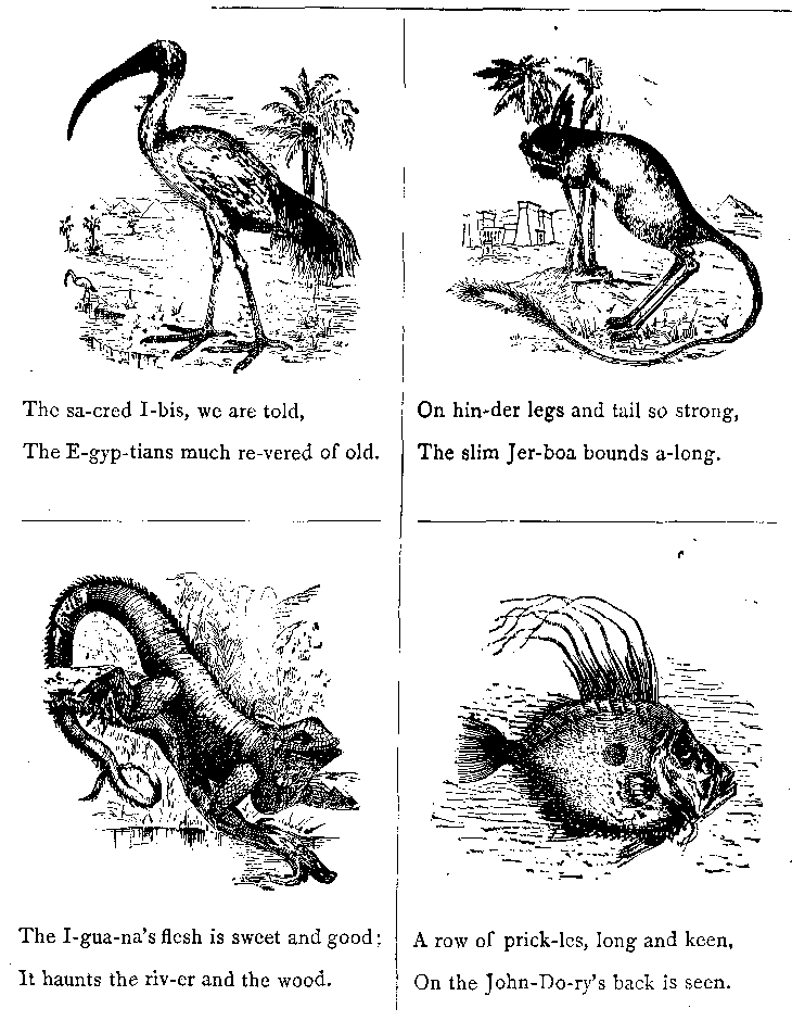 The Sa-cred I-bis, We Are Told, The E-gyp-tians Much Re-vered of Old