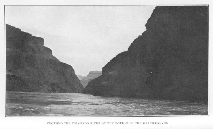Crossing the Colorado River at The Bottom of The Grand Canyon