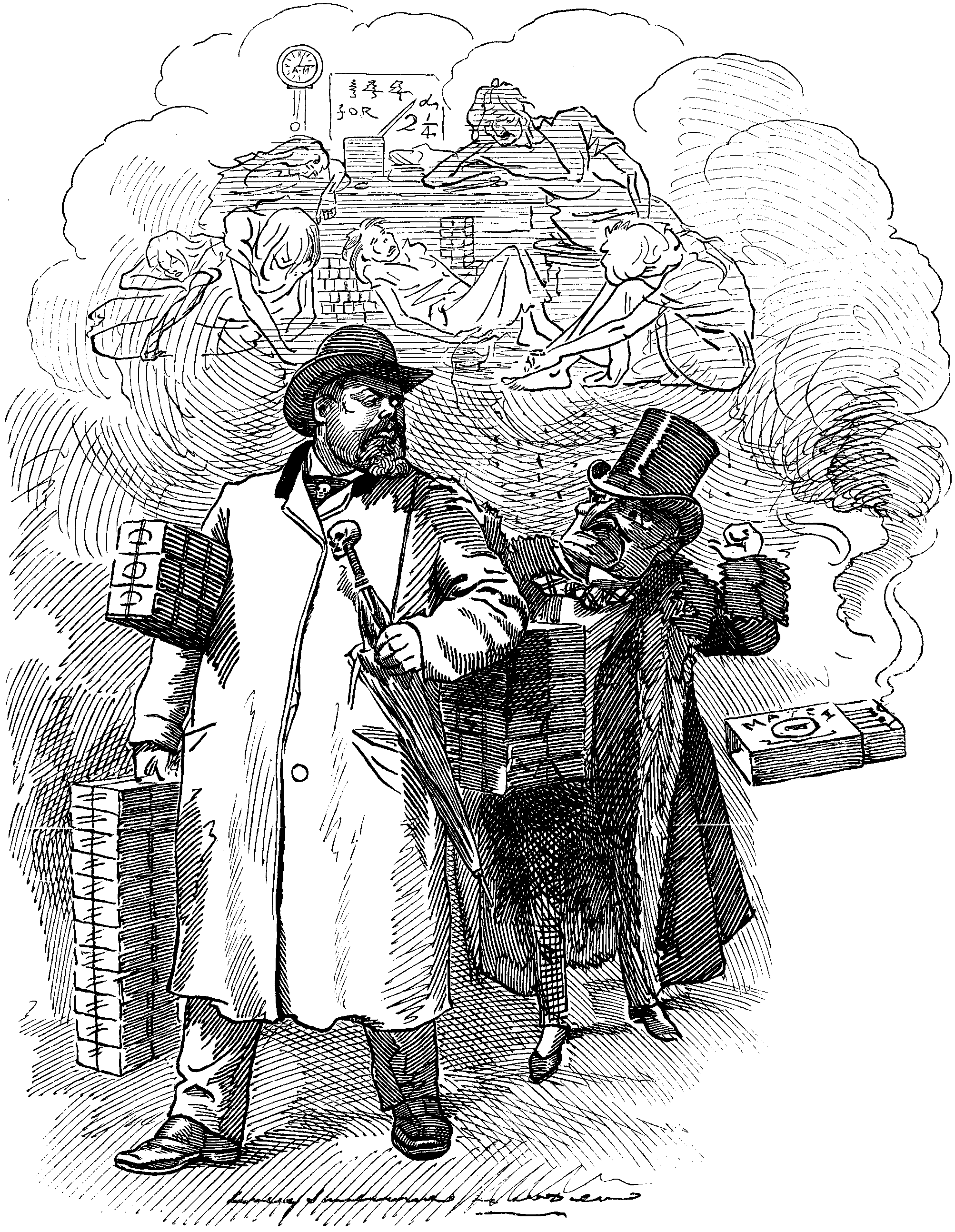 Sweater and Mr. Punch.