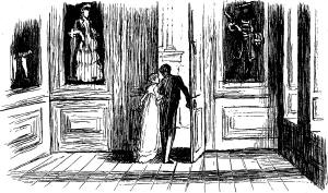 Julia and the Captain in The Gallery