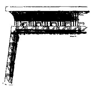 Fig 53.--Temple wall with cornice.