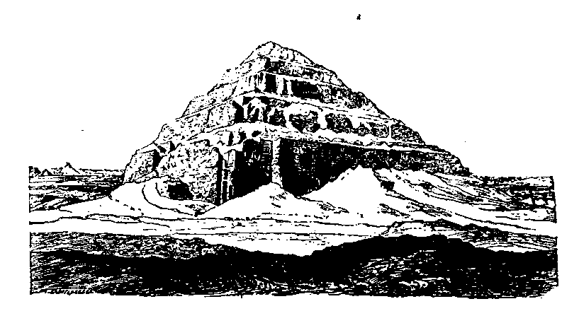 Fig 137.--The Step Pyramid of Sakkarah.