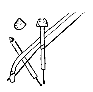 Fig 181.--Bow drill.