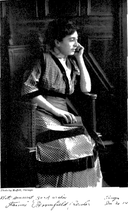 With sincerest good wishes Fannie Bloomfield Zeisler Chicago Dec 30 '14 With sincerest good wishes Fannie Bloomfield Zeisler Chicago Dec 30 '14