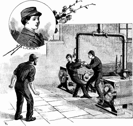 Larry and the iron works scene from iron works