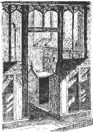 SOUTH SCREEN, ECCLESFIELD CHURCH. SOUTH SCREEN, ECCLESFIELD CHURCH.