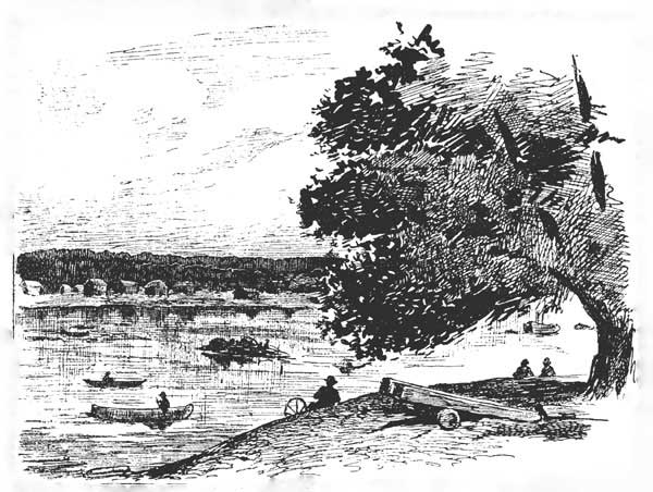 THE RIVER HOUSE. VIEW FROM THE WINDOW OF REKA DOM. THE RIVER HOUSE. VIEW FROM THE WINDOW OF REKA DOM.