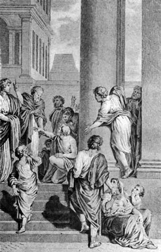 St. Peter and St. John at the Beautiful Gate St. Peter and St. John at the Beautiful Gate