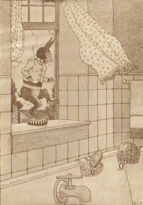 "Hello There, Mr. Sponge!" Said Candy Rabbit. "Hello There, Mr. Sponge!" Said Candy Rabbit.