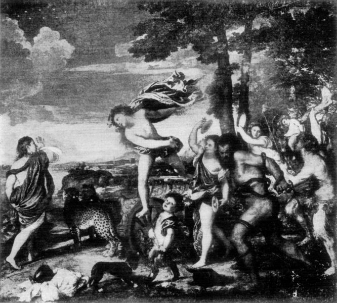 Bacchus and Ariadne. Bacchus and Ariadne. Titian.