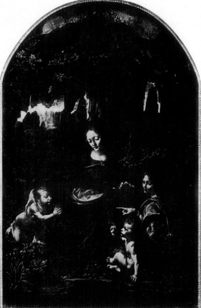 The Madonna of the Rocks. The Madonna of the Rocks. L. da Vinci.