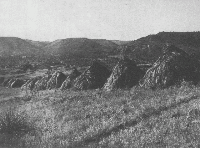 Apache Village Illustration: Apache Village