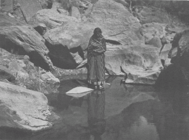 Nature's Mirror - Navaho Illustration: Nature's Mirror - Navaho