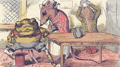 Mrs. Mousey asks for a song Mrs. Mousey asks for a song