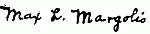Signature: Max L. Margolis Signature: Max L. Margolis
