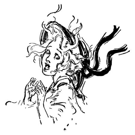 was badly frightened