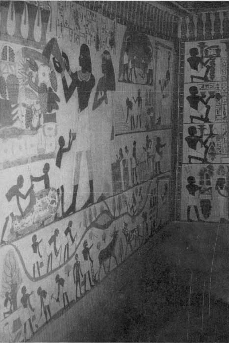 Plate 15  WALL-PICTURES IN A THEBAN TOMB. Pages 80, 81