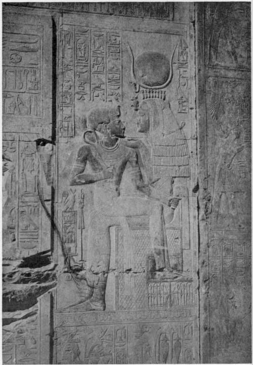 Plate 2  THE GODDESS ISIS DANDLING THE KING. Page 18
