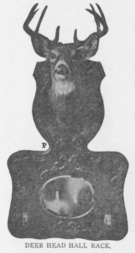 DEER HEAD HALL RACK.