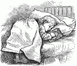 Fanny asleep Fanny asleep