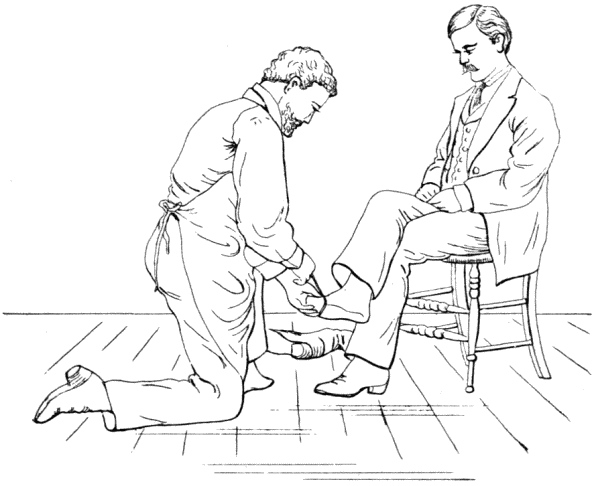 Measuring across the toes Measuring across the toes