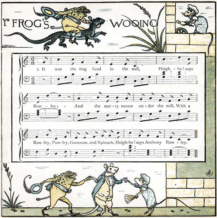 Ye Frog's Wooing music Ye Frog's Wooing music