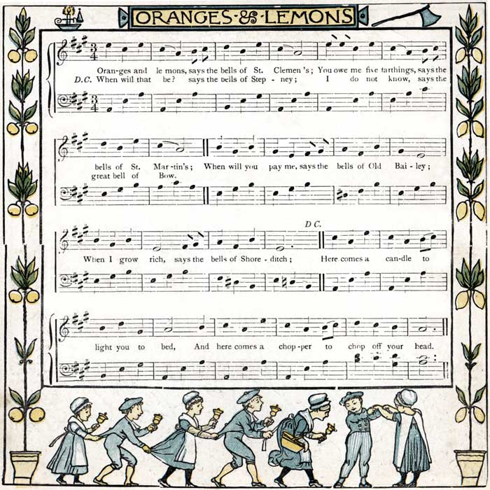 Oranges and Lemons music Oranges and Lemons music