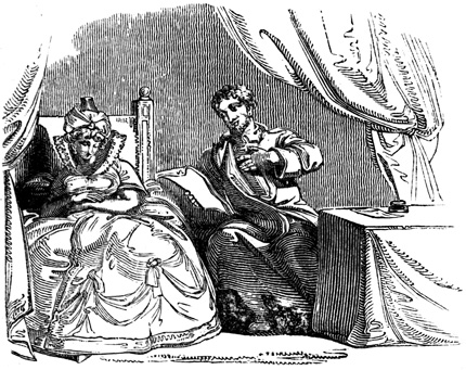 Sir Erpingham's Sonnet A man reads to a demure woman.
