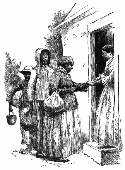 SOME OF THE SERVANTS CAME BACK TO THEIR OLD HOME. SOME OF THE SERVANTS CAME BACK TO THEIR OLD HOME.