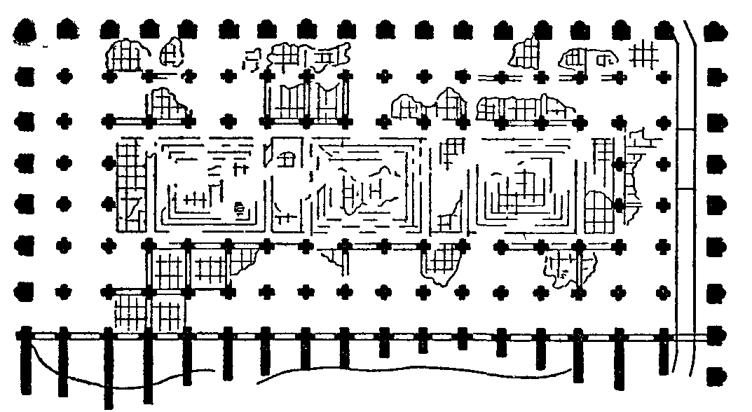 Fig. 2. Plan of Basilica Julia. Fig. 2. Plan of Basilica Julia.