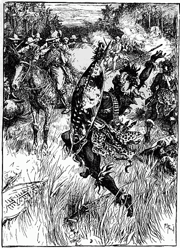 'JUST AS HIS ARM WAS POISED I FIRED' 'JUST AS HIS ARM WAS POISED I FIRED'