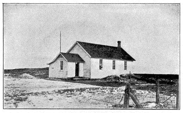A neglected school in unattractive surroundings A neglected school in unattractive surroundings