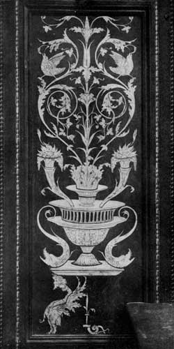 Plate 14.—One panel from upper series, Cathedral, Perugia.