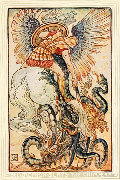 BELLEROPHON SLAYS THE CHIMÆRA