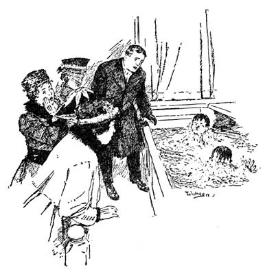 Piercing shrieks greeted their appearance