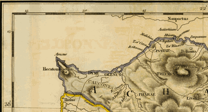 Map section A1. Map section A1.