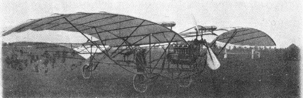 MILLER (1908-09). First aeroplane to be designed and constructed by Italians. MILLER (1908-09). First aeroplane to be designed and constructed by Italians.