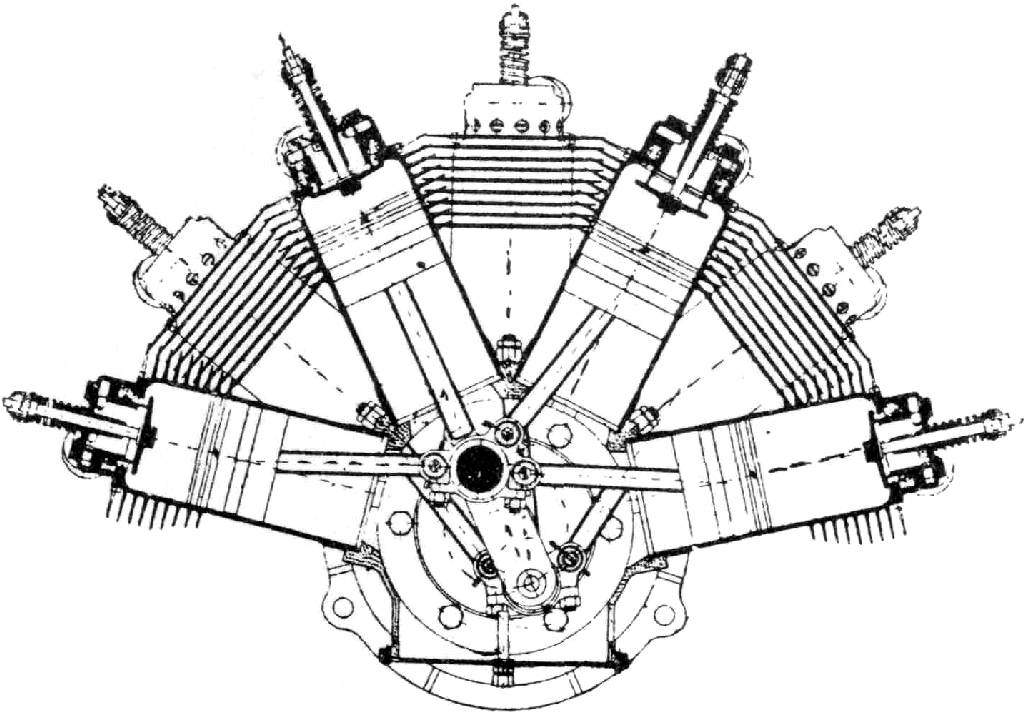 7 cylinder. 7 cylinder.