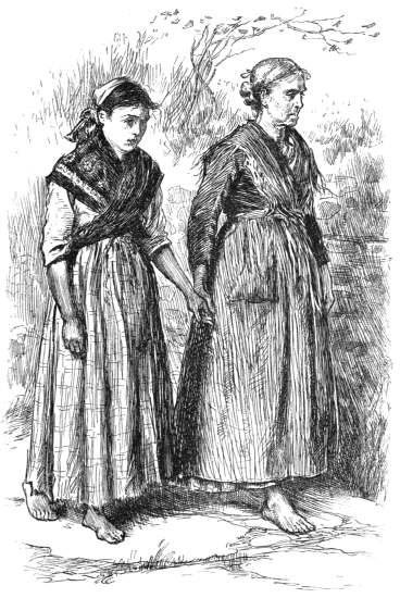 STILL HOLDING NOUNCE'S HAND, SHE WENT ROUND TO THE FRONT OF THE HOUSE "STILL HOLDING NOUNCE'S HAND, SHE WENT ROUND TO THE FRONT OF THE HOUSE"