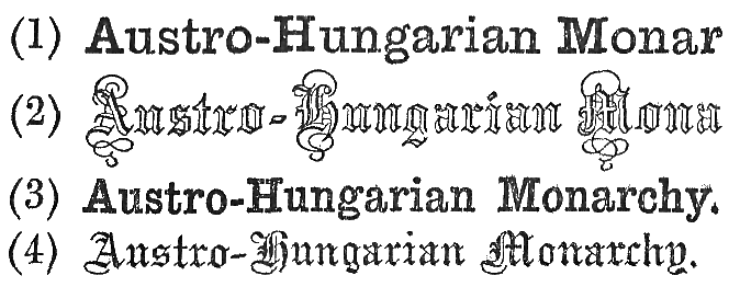 Type Styles. Type Styles.