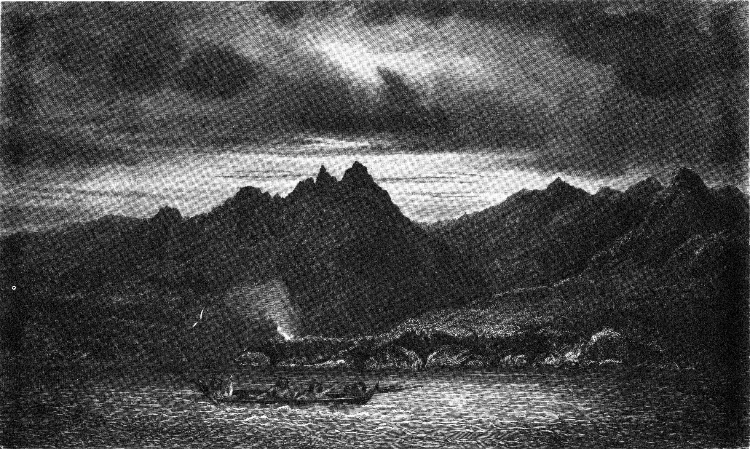 North-East side of Wollaston Island. North-East side of Wollaston Island.