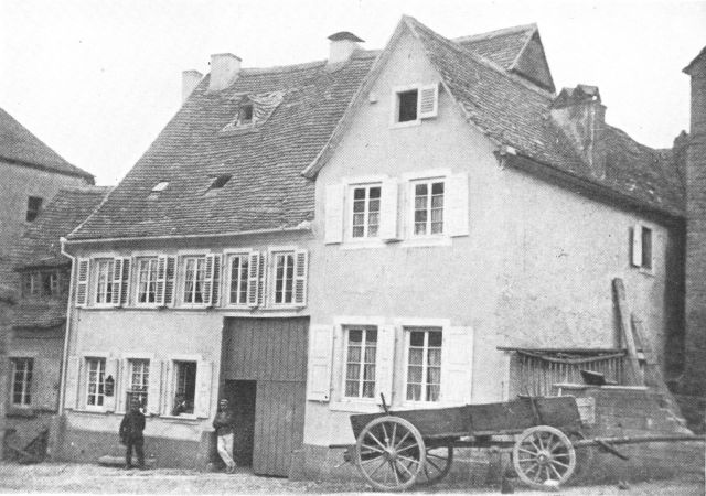 BIRTHPLACE OF OSCAR S. STRAUS OTTERBERG, RHENISH BAVARIA BIRTHPLACE OF OSCAR S. STRAUS OTTERBERG, RHENISH BAVARIA