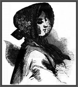 straw bonnet.