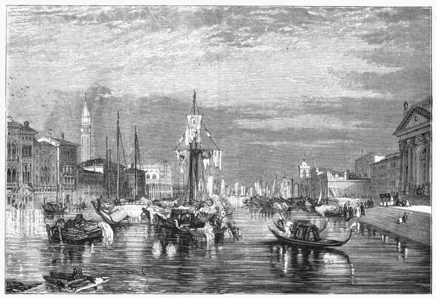 The Grand Canal, Venice. By TURNER. A.D. 1834. The Grand Canal, Venice. By TURNER. A.D. 1834.