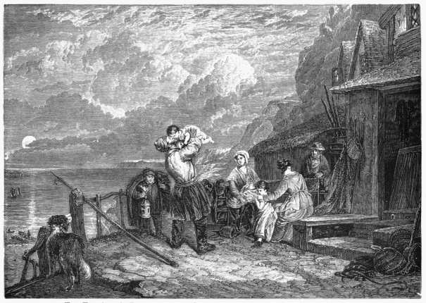 The Fisherman's Departure. By COLLINS. Painted in A.D. 1826 for Mr. Morrison. The Fisherman's Departure. By COLLINS. Painted in A.D. 1826 for Mr. Morrison.
