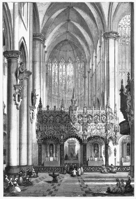 St. Gomer, Brussels. By DAVID ROBERTS. St. Gomer, Brussels. By DAVID ROBERTS.