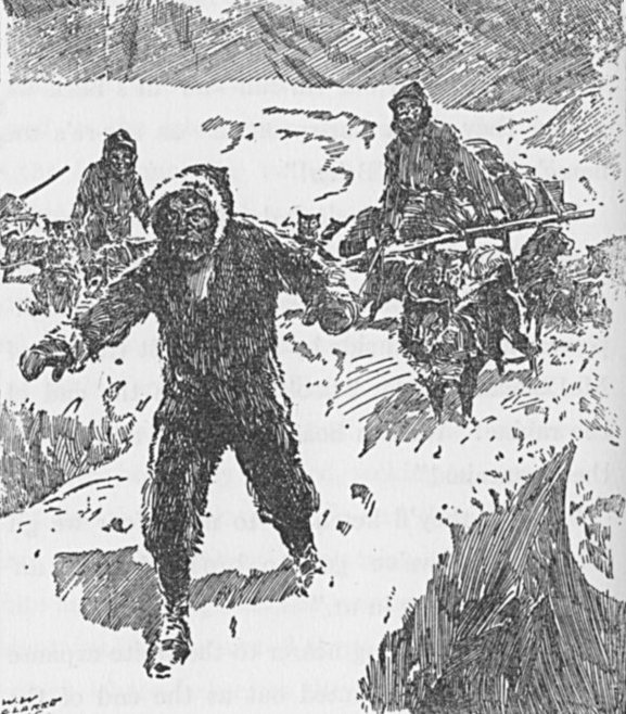 Recklessly O'Brien rushed out upon the glittering span of snow while Connie and Waseche watched breathlessly Recklessly O'Brien rushed out upon the glittering span of snow while Connie and Waseche watched breathlessly