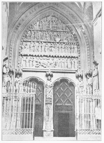 Lámina 5. VITORIA Portada de la iglesia de San Pedro. Lámina 5. VITORIA Portada de la iglesia de San Pedro.