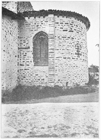 Lámina 39. ALEGRÍA Ntra. Sra. de Ayala: Abside. (Fot. L. E.) Lámina 39. ALEGRÍA Ntra. Sra. de Ayala: Abside. (Fot. L. E.)