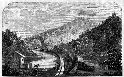 NNEL ON THE PENNSYLVANIA CENTRAL ROAD AT THE MOUTH OF SPRUCE CREEK.